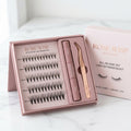 All-in-One DIY Lash Extension Kit (Clusters + Bond & Seal + Precision Tweezer)